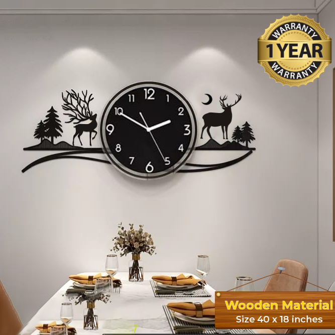 8050DeersinForestandMountainscenicClockAsset83538cd85e373c41bd8e454eec938c7d13 Araish Homes